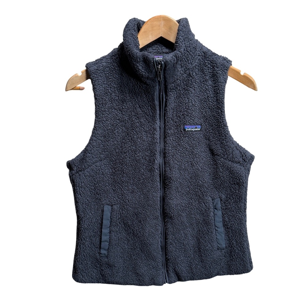 Patagonia‎ Women's Los Gatos High-Pile Fleece Vest Gray Medium STY25216 FA18